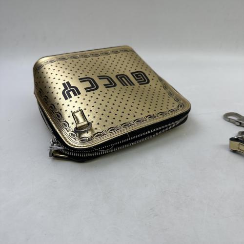 Gucci Metallic Gold Leather Gucci x SEGA Dome Bag photo 7