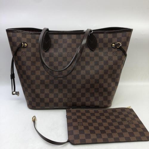Louis Vuitton Damier Ebene Neverfull Tote Bag