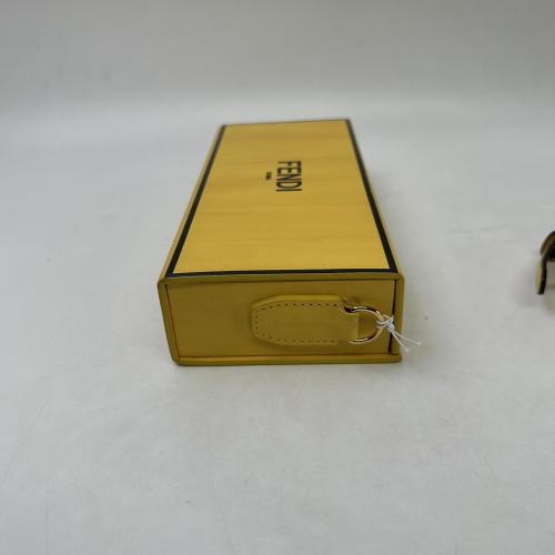 Fendi Yellow Leather Horizontal Box Bag photo 4