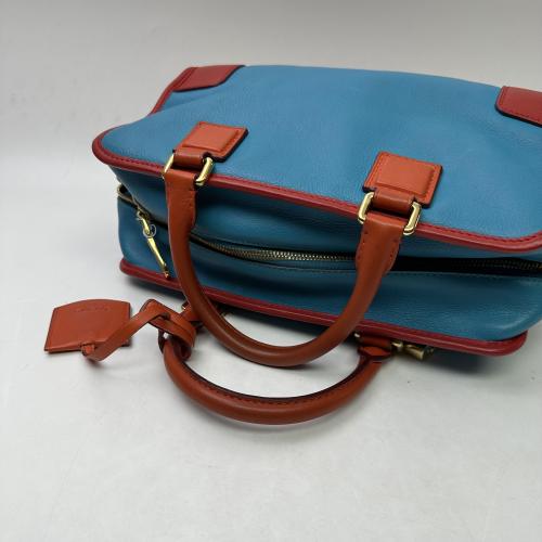 Loewe Tricolor Leather Amazona Handbag photo 8