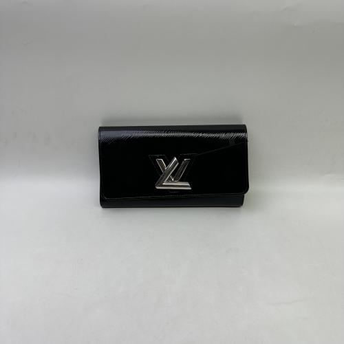Louis Vuitton Black Epi Twist Long Wallet