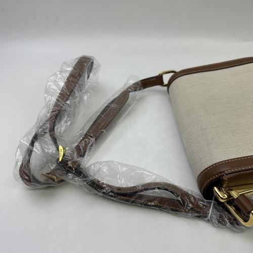 Prada Beige Brown Canvas Crossbody Bag photo 8