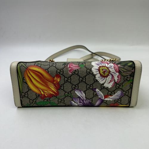 Gucci Floral Print Padlock Shoulder Bag photo 3