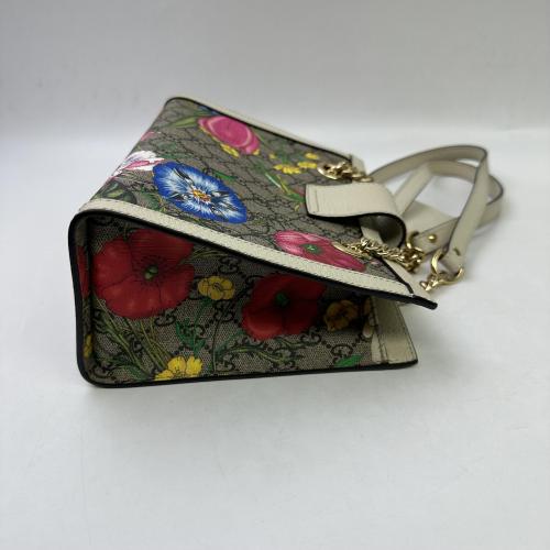 Gucci Floral Print Padlock Shoulder Bag photo 4