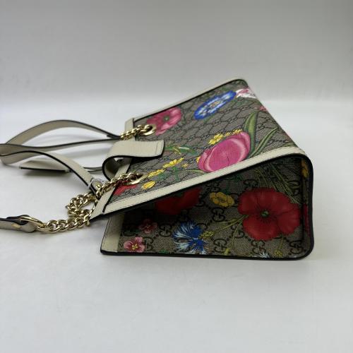 Gucci Floral Print Padlock Shoulder Bag photo 5