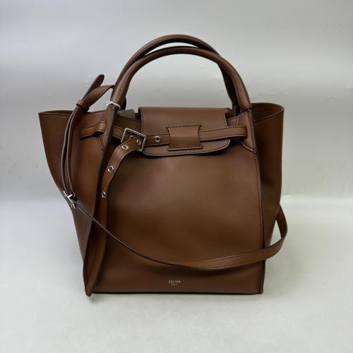 Celine Brown Leather Handbag