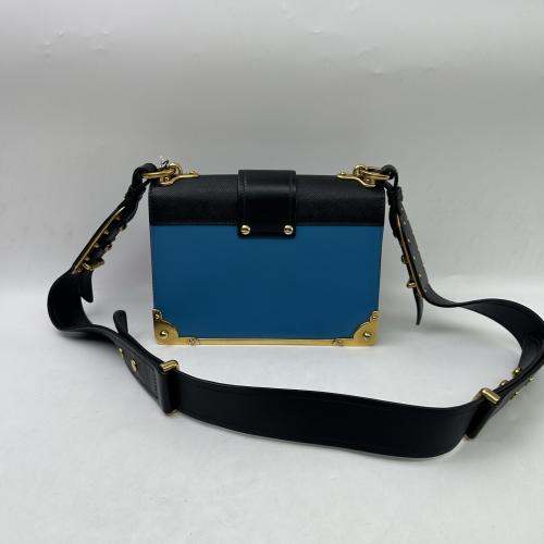 Prada Cahier Leather Crossbody Bag photo 2