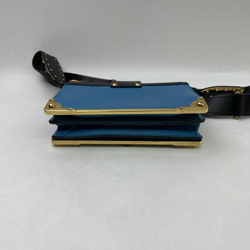 Prada Cahier Leather Crossbody Bag photo 3