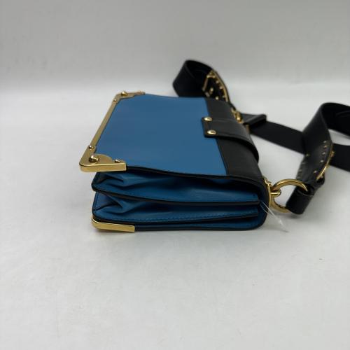 Prada Cahier Leather Crossbody Bag photo 4