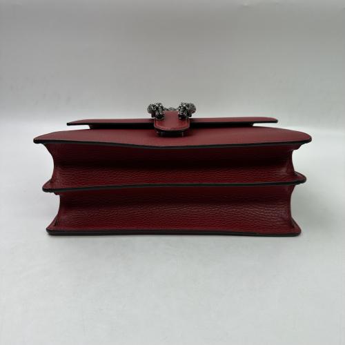 Gucci Red Leather Dionysus Top Handle Bag photo 3