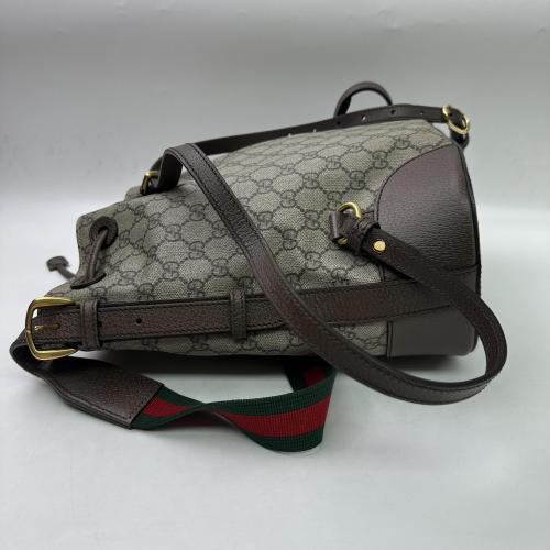 Gucci GG Supreme Drawstring Bucket Bag photo 7