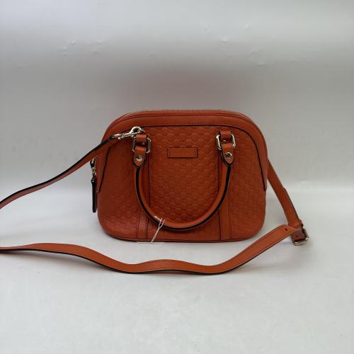 Gucci Mini Microguccissima Dome Crossbody Bag