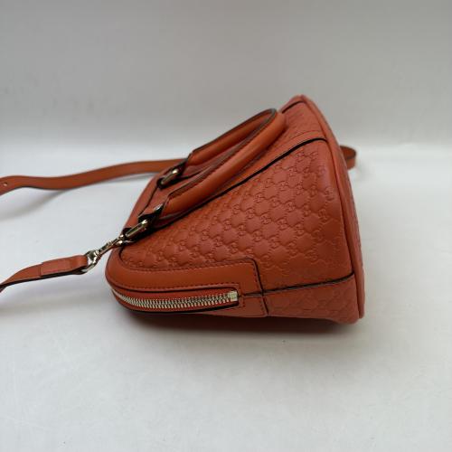 Gucci Mini Microguccissima Dome Crossbody Bag photo 7