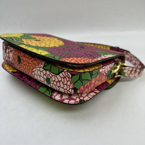 Gucci Multicolor Floral Print Shoulder Bag photo 5
