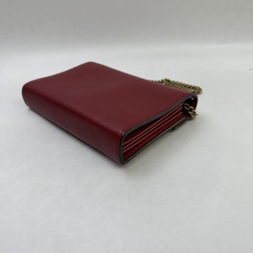 Gucci GG Marmont Leather Wallet On Chain photo 3