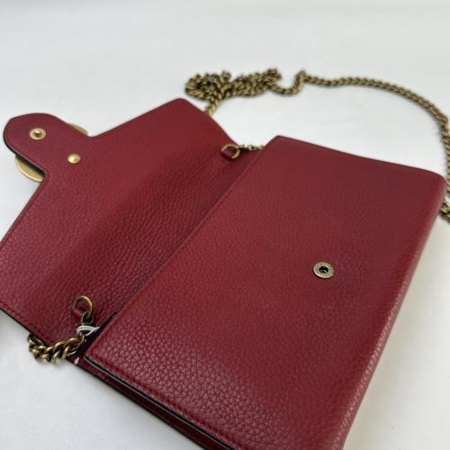 Gucci GG Marmont Leather Wallet On Chain photo 7