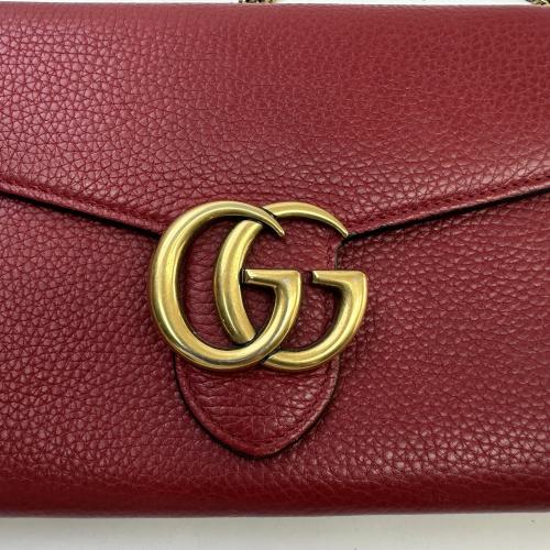 Gucci GG Marmont Leather Wallet On Chain photo 8