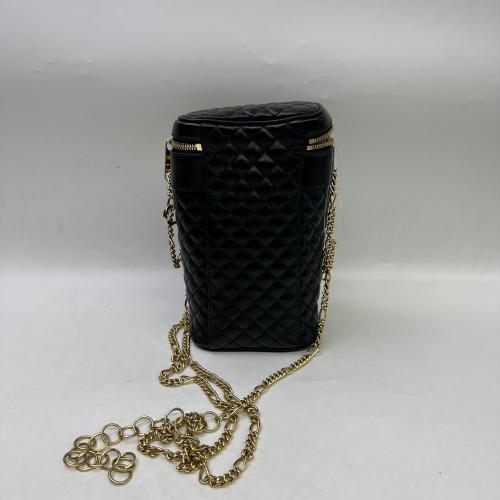 Gucci Trapuntta Leather Belt Crossbody Bag Black photo 2