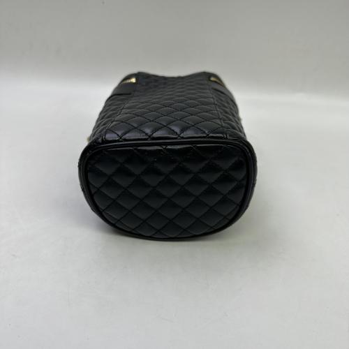Gucci Trapuntta Leather Belt Crossbody Bag Black photo 3