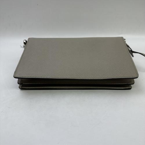 Prada Gray Saffiano Leather Sound Flap Bag photo 3