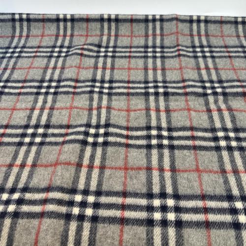 Burberry Gray Nova Check Wool Scarf photo 8