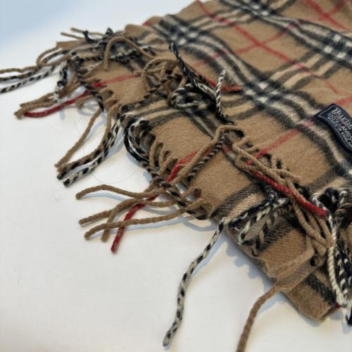 Burberry Check Lambswool Scarf photo 5