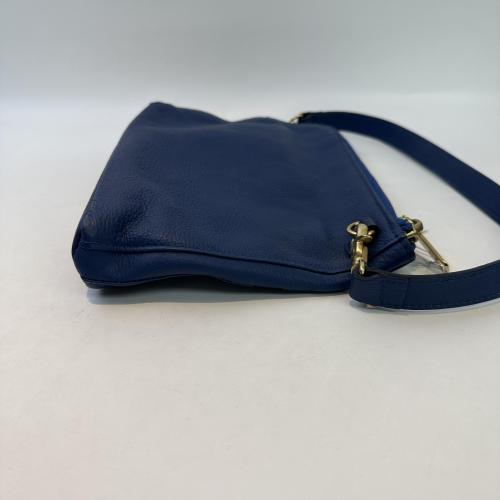 Burberry Blue Leather Shoulder Bag photo 4