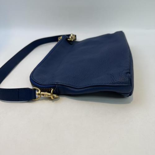 Burberry Blue Leather Shoulder Bag photo 5