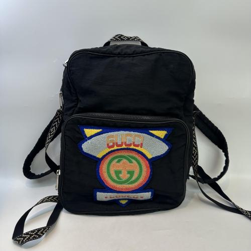 Gucci Loved 80's Patch Nylon Backpack