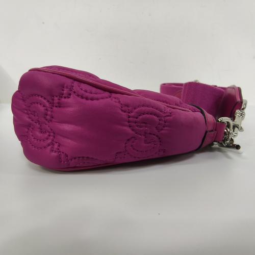 Gucci GG Matelassé Nylon and Leather Shoulder Bag photo 5