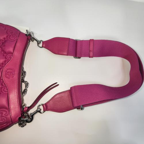 Gucci GG Matelassé Nylon and Leather Shoulder Bag photo 6
