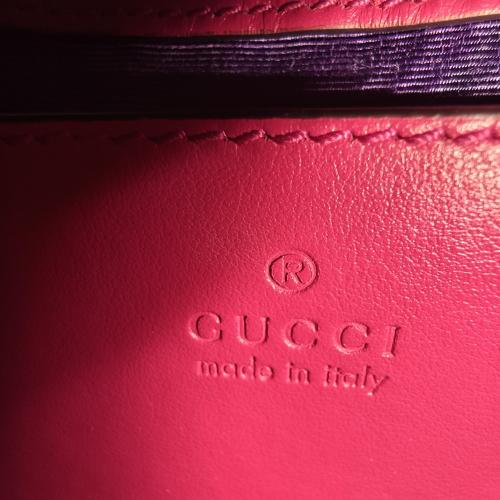 Gucci GG Matelassé Nylon and Leather Shoulder Bag photo 7