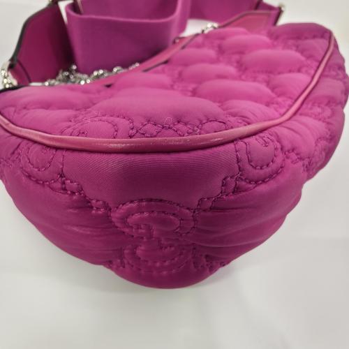 Gucci GG Matelassé Nylon and Leather Shoulder Bag photo 8