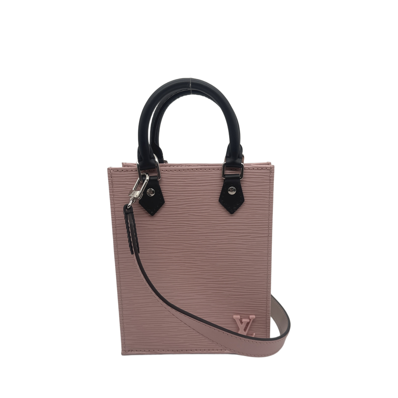 Louis Vuitton Pink Epi Leather Petit Sac Plat Crossbody Bag