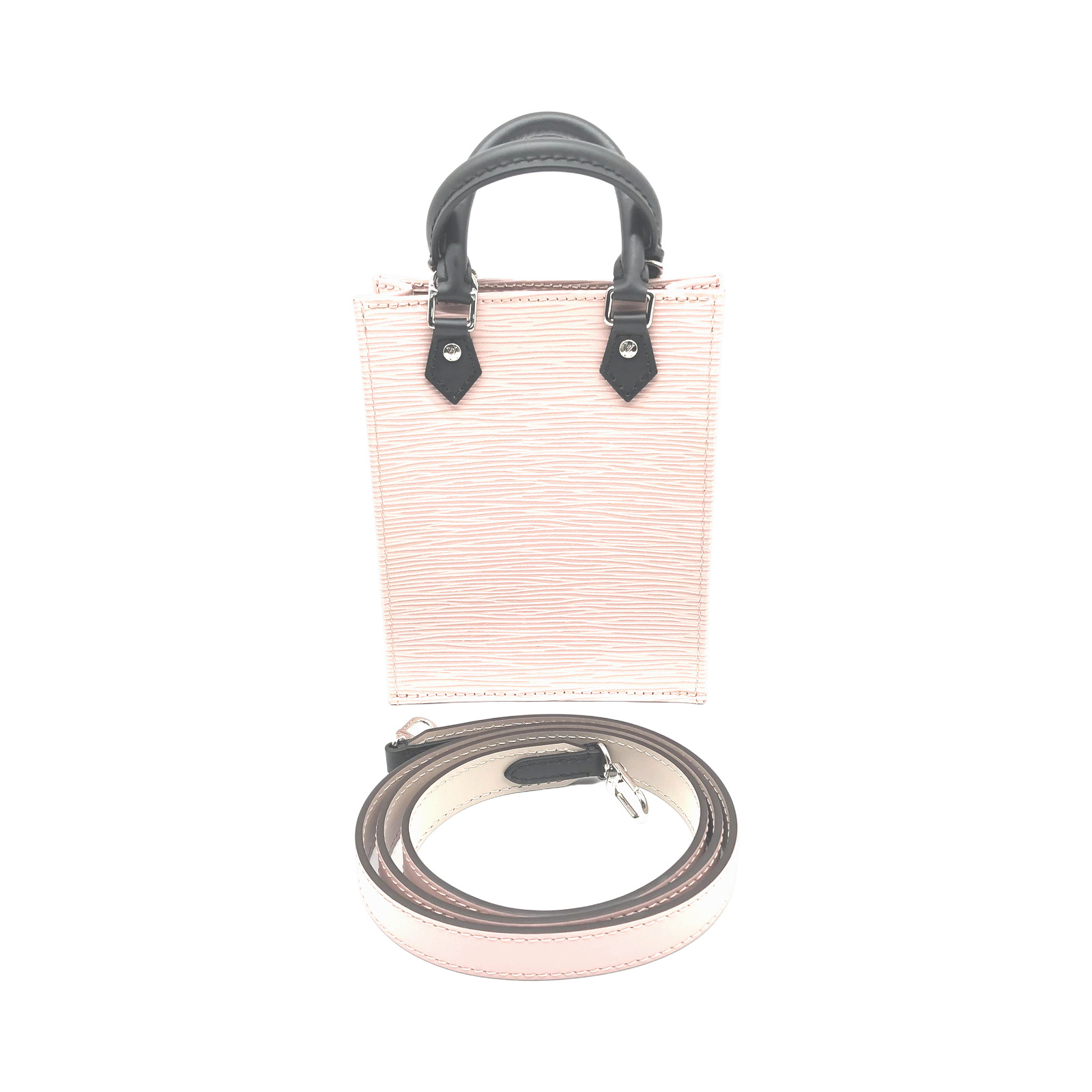 Louis Vuitton Pink Epi Leather Petit Sac Plat Crossbody Bag photo 2