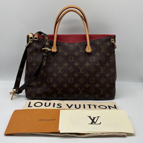 Louis Vuitton Cerise Monogram Canvas Pallas Tote