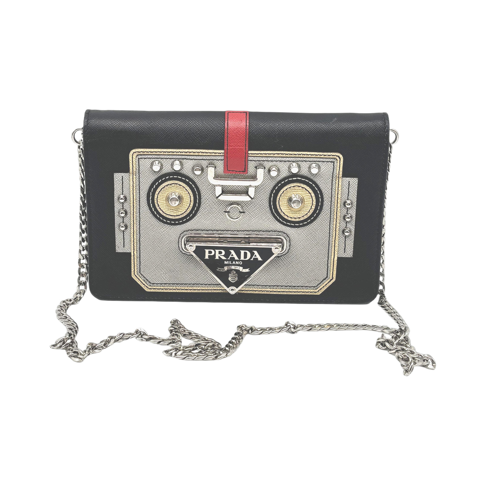 Prada Saffiano Robot Wallet on Chain