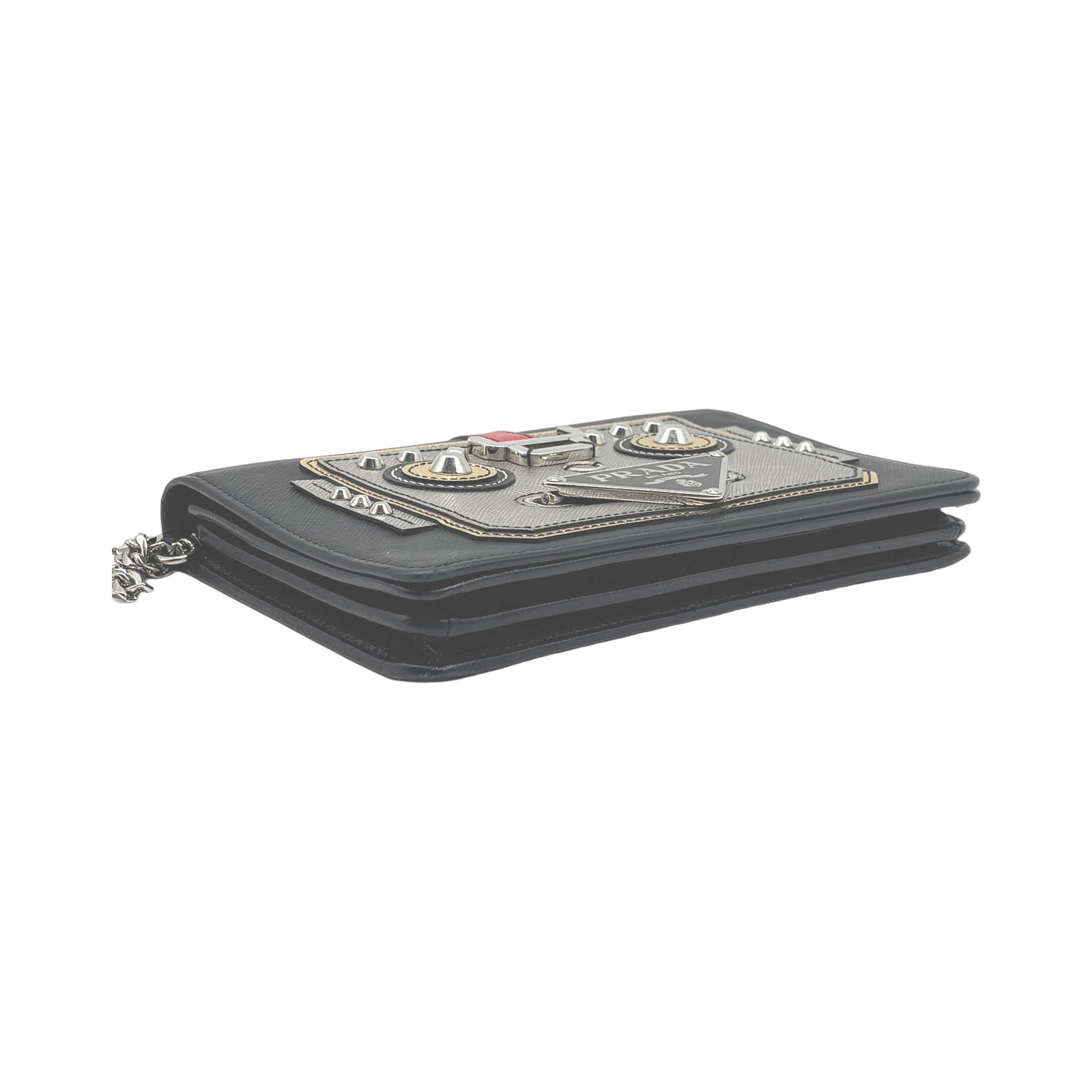 Prada Saffiano Robot Wallet on Chain photo 3