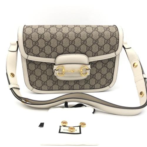 Gucci GG Supreme Horsebit Crossbody Bag