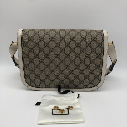 Gucci GG Supreme Horsebit Crossbody Bag photo 2