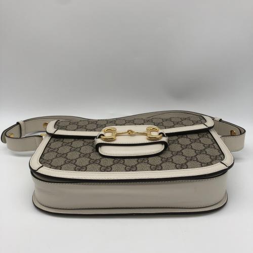 Gucci GG Supreme Horsebit Crossbody Bag photo 5