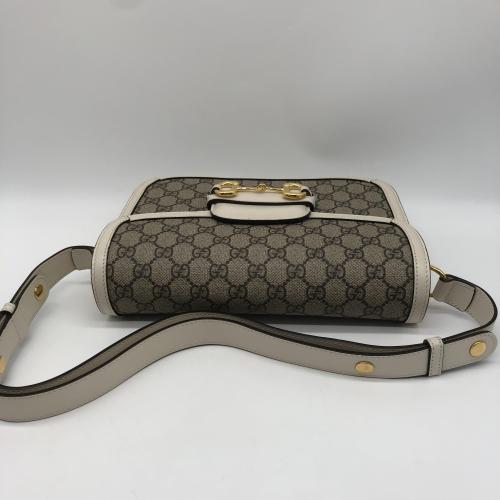 Gucci GG Supreme Horsebit Crossbody Bag photo 6