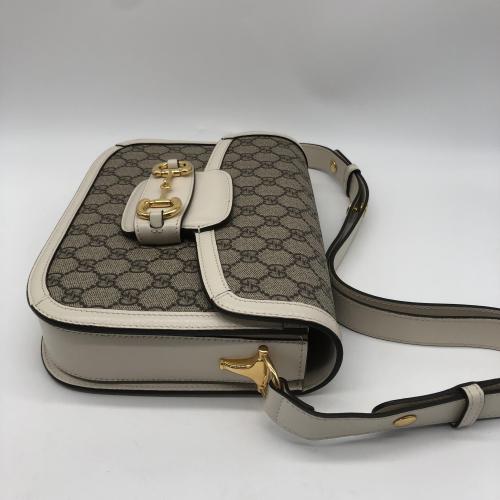 Gucci GG Supreme Horsebit Crossbody Bag photo 8