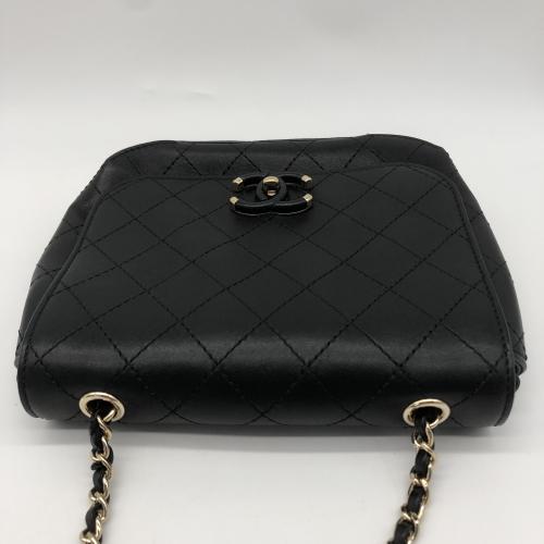 Chanel Black Quilted Calfskin Flap Bag photo 6