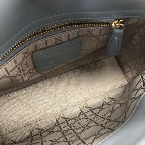 Christian Dior Lambskin Cannage Micro Lady Dior Cloud Gray photo 4