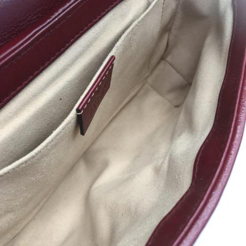 Gucci GG Marmont Canvas And Leather Crossbody Bag photo 4