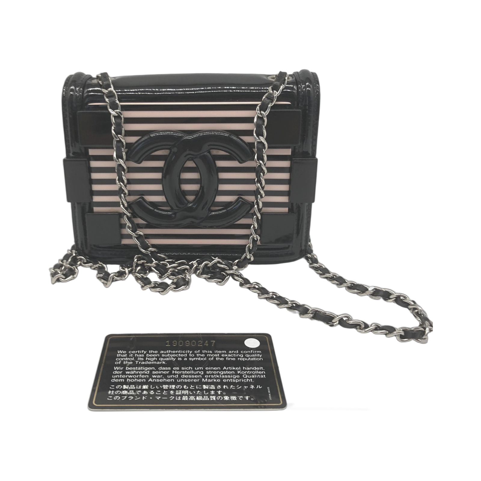 Chanel Mini Boy Brick Flap Bag Black