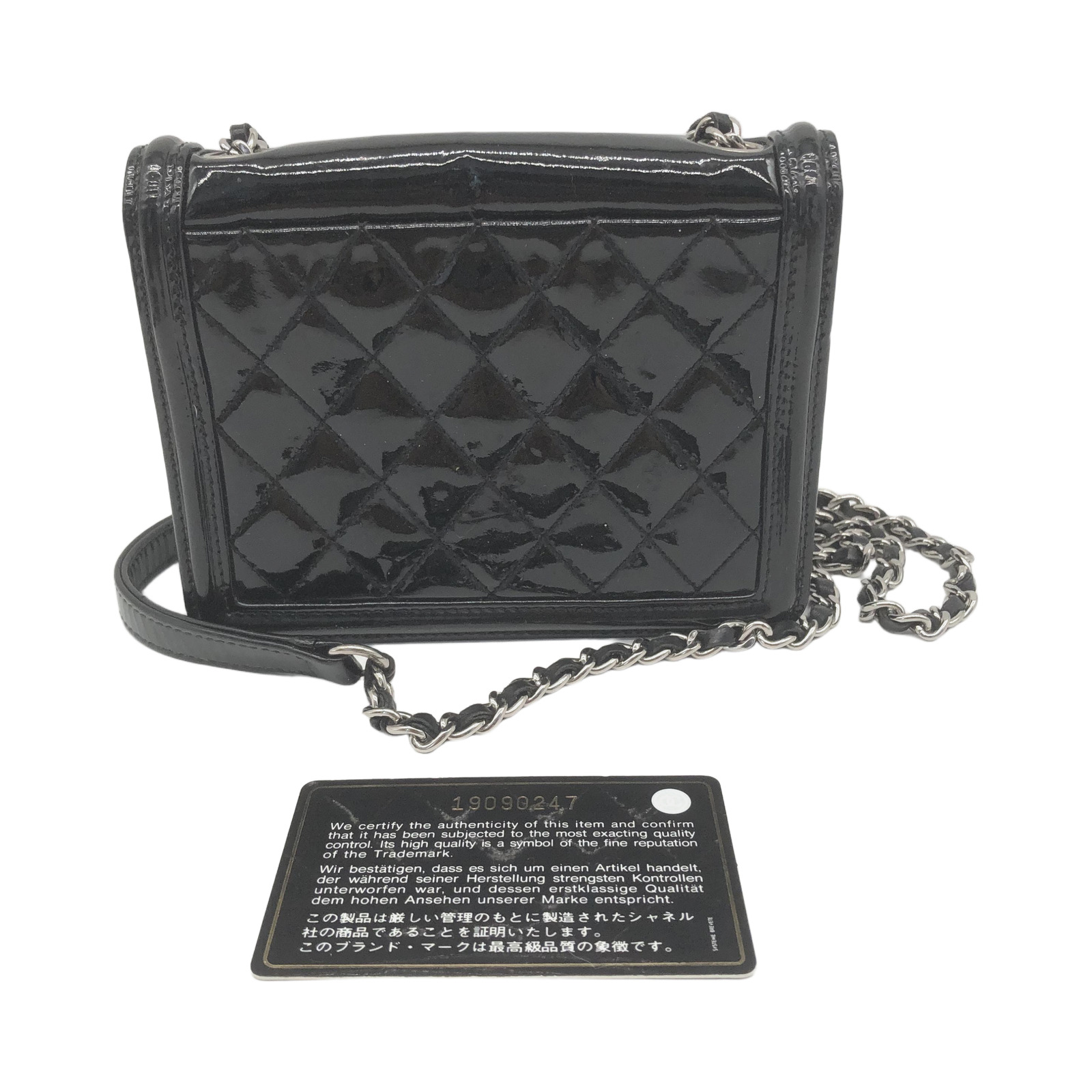 Chanel Mini Boy Brick Flap Bag Black photo 2