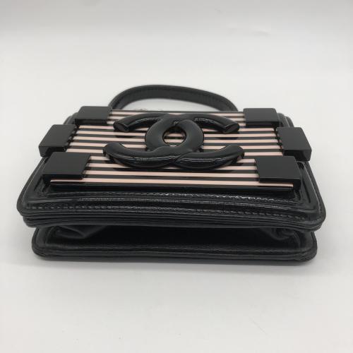 Chanel Mini Boy Brick Flap Bag Black photo 5