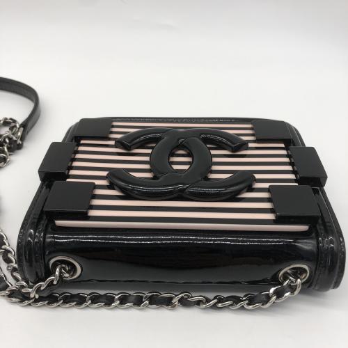 Chanel Mini Boy Brick Flap Bag Black photo 6